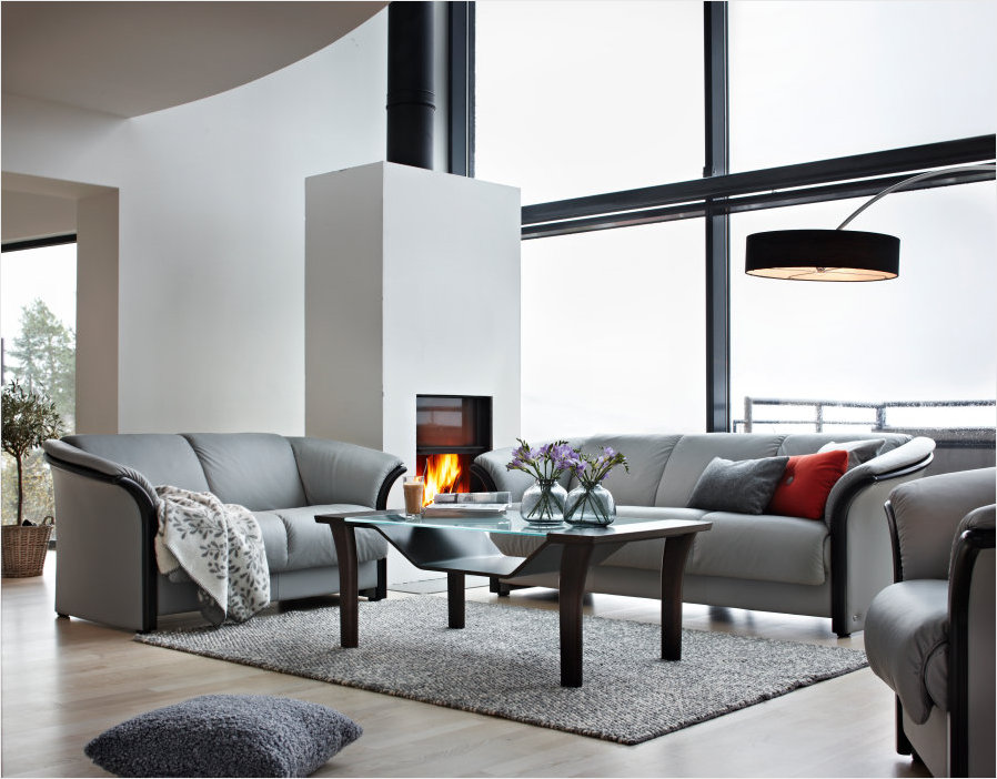 Stressless Manhattan Sofa Modern Living Room Sherwood Studios