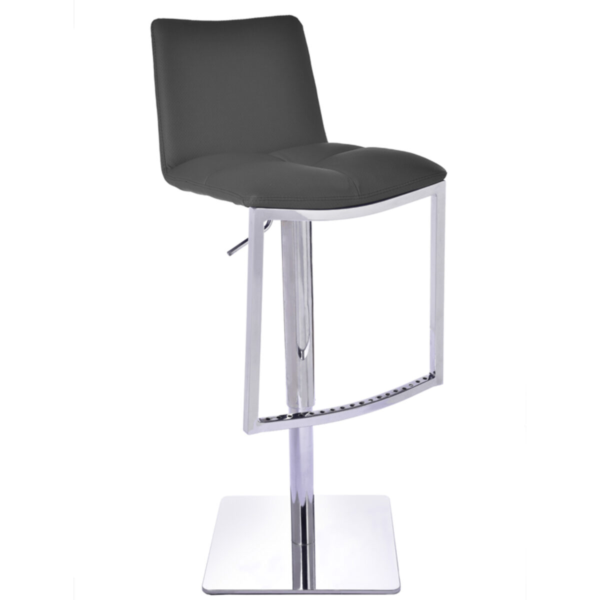 Milano quilted leather bar stool cheap