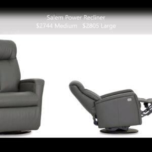 Grey Power Recliner