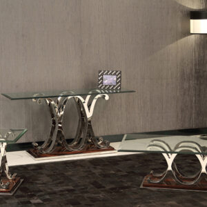 Group of Stainless Steel Tables