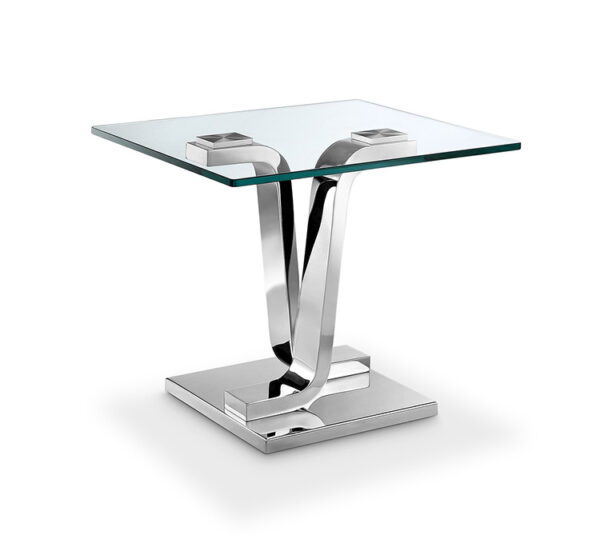 Stainless Steel End Table