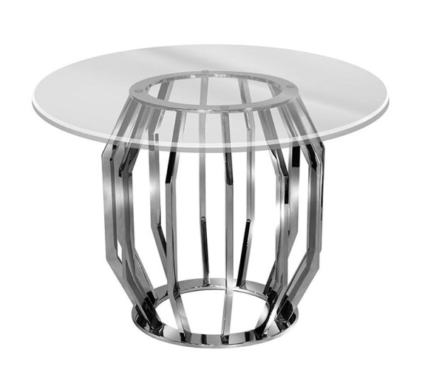 Stainless Steel End Table