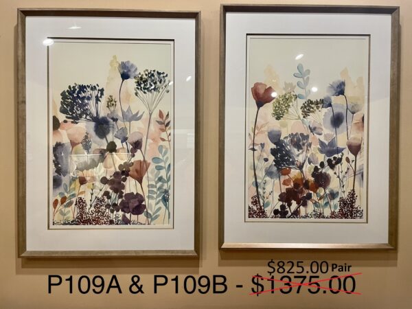 Wall Paintings 27 X 37 inches each
