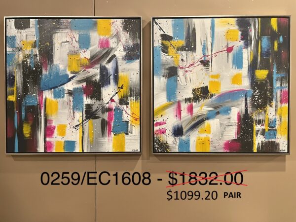 Wall Paintings 37.5 inches square